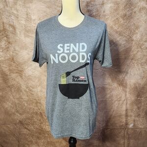 “Send Noods” Top Ramen Graphic T-Shirt – Size S